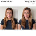 Before and after results of using Bumble and Bumble Thickening Spray variant: 8.5 oz