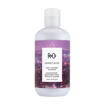 R+Co Sunset Blvd Blonde Shampoo Size variant: 8.5 oz main image.