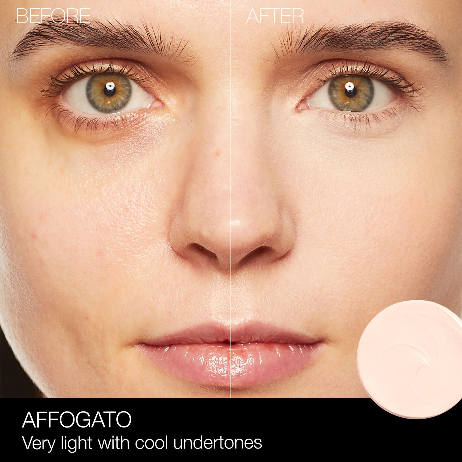 Model image of Nars Soft Matte Complete Concealer variant: Affogato