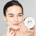 Model image of Chantecaille Future Skin Cushion Skincare Foundation variant: Alabaster