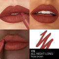 Model image of Nars Powermatte High-Intensity Long-Lasting Lip Pencil variant: All Night Long
