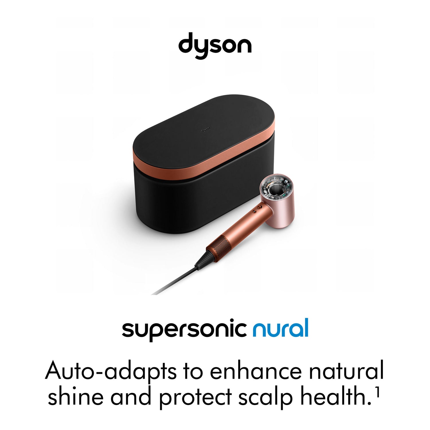 Image of the Dyson Supersonic Nural Hair Dryer variant: Amber Silk (Limited Edition) box