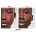 Before and after results of using Hourglass Vanish Airbrush Concealer variant: Anise 11.5