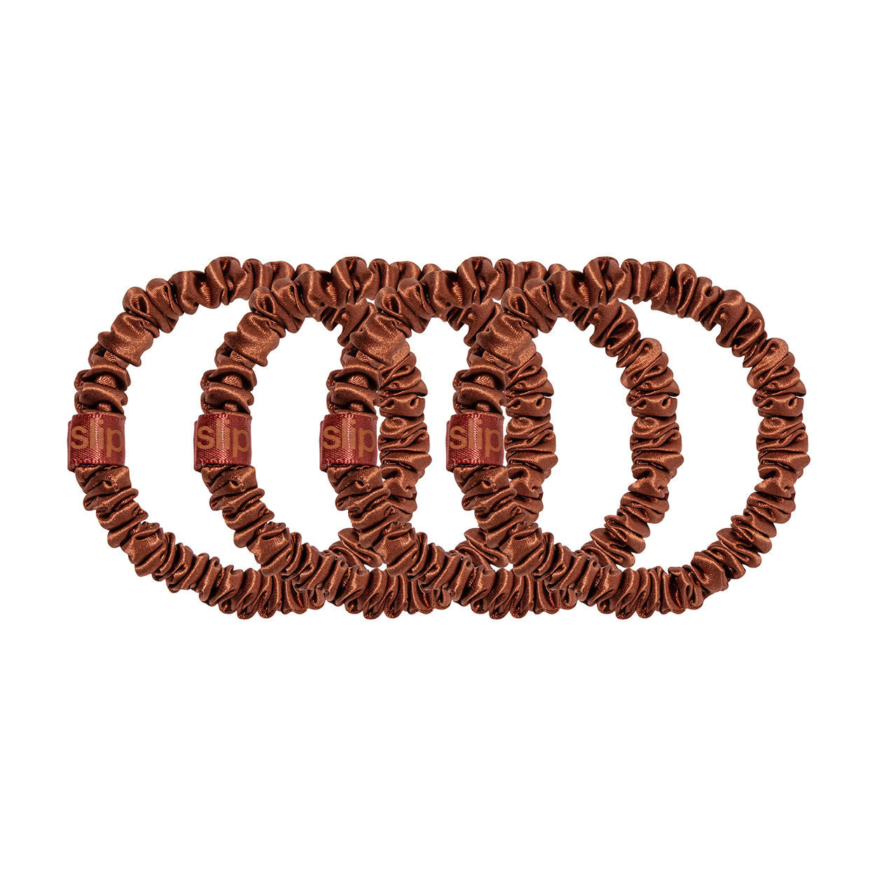 Image of an open Slip Skinny Scrunchies variant: Auburn