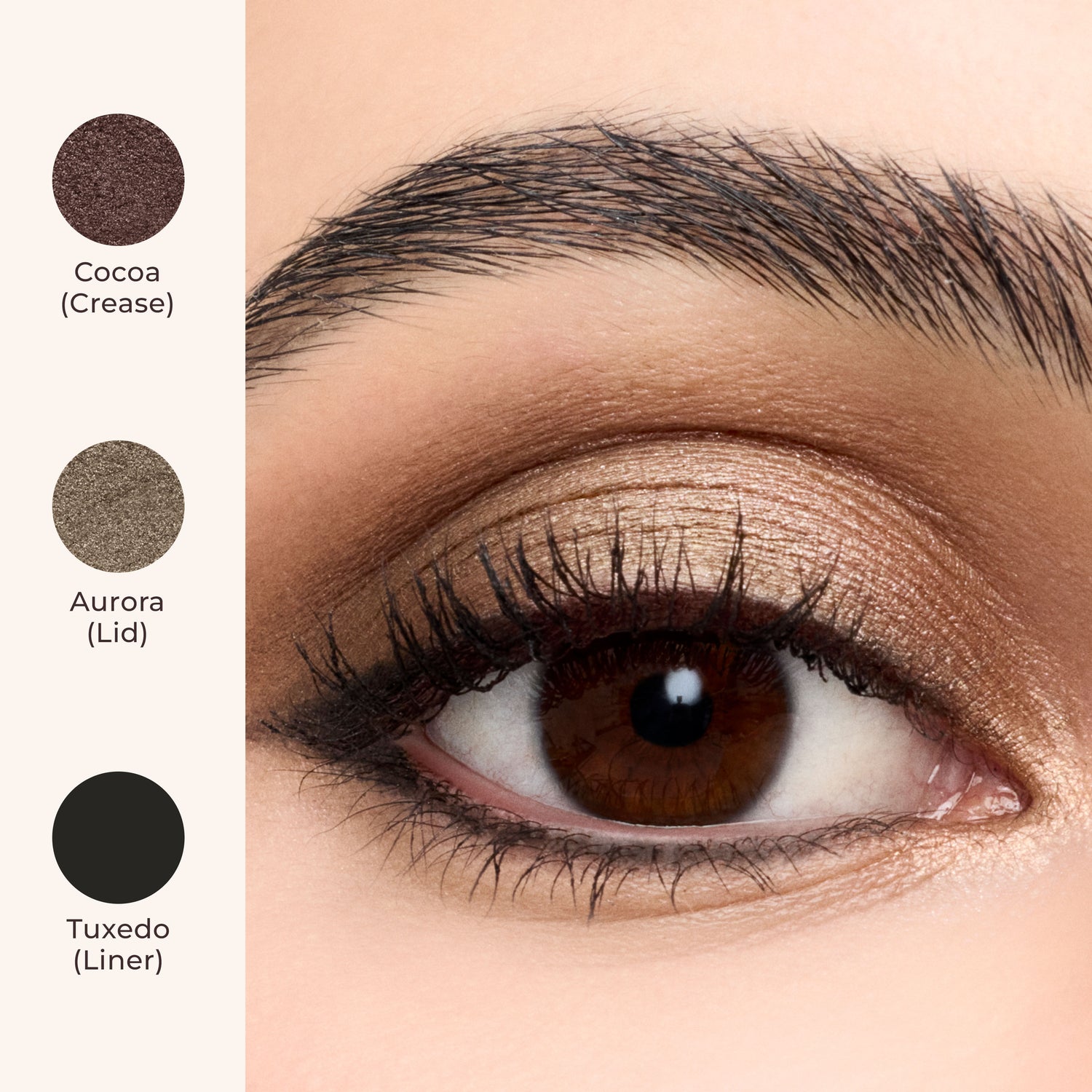 Model image of Laura Mercier Caviar Stick Eyeshadow variant: Aurora