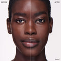 Before and after results of using   variant: Basalt