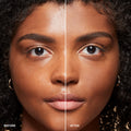 Before and after results of using Bobbi Brown Sheer Finish Pressed Powder variant: Basic Brown