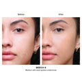 Before and after results of using Hourglass Vanish Airbrush Concealer variant: Beech 6