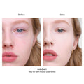 Before and after results of using Hourglass Vanish Airbrush Concealer Travel variant: Birch 1