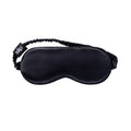 Image of an open Slip Pure Silk Sleep Mask variant: Black