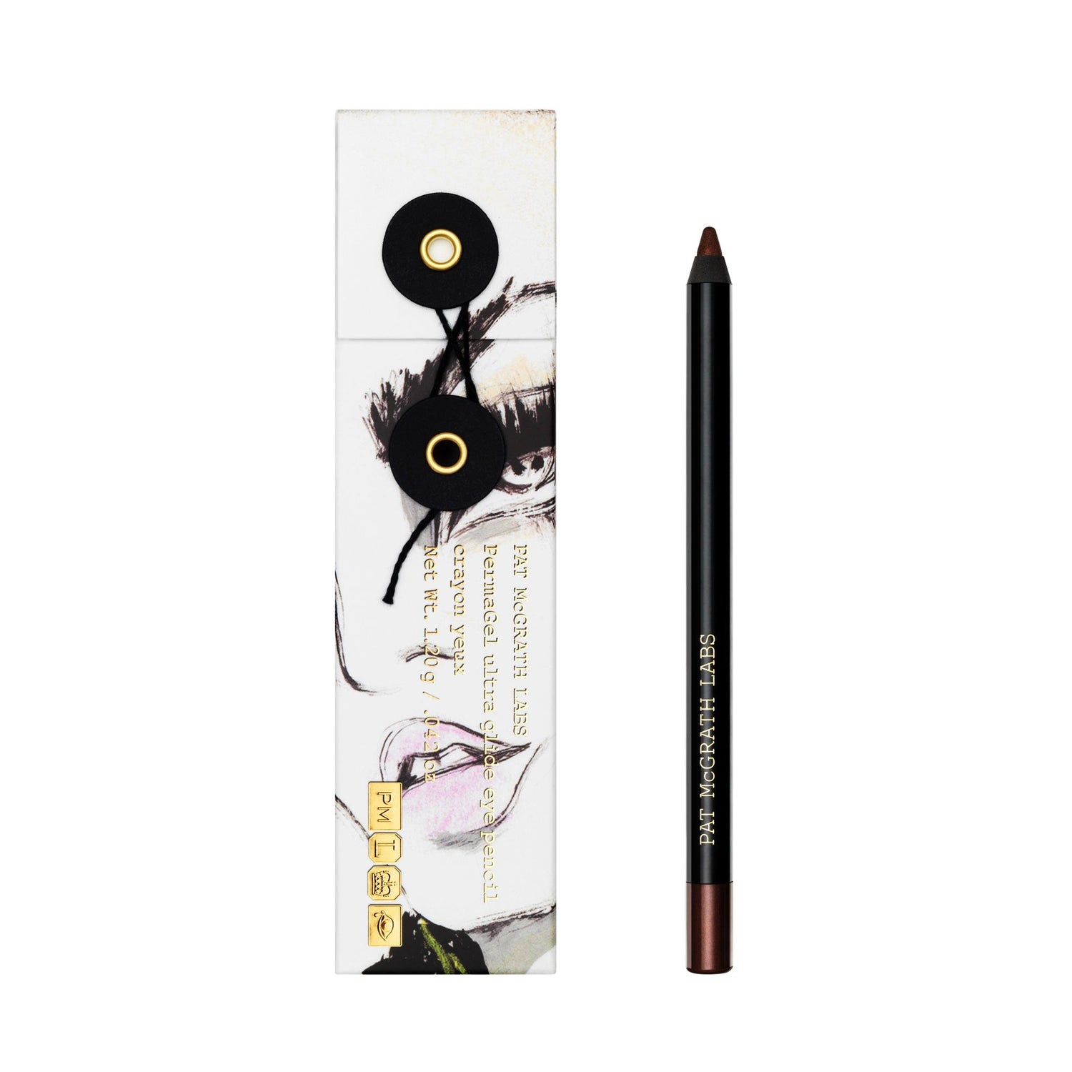 Pat McGrath Labs PermaGel Ultra Glide Eye Pencil variant: Blitz Brown main image