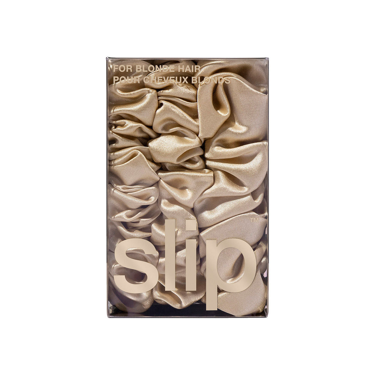 Image of the Slip Back to Basics Assorted Scrunchies variant: Blonde box