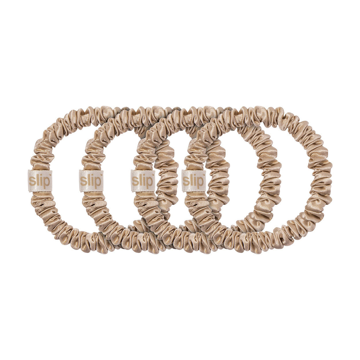 Image of an open Slip Skinny Scrunchies variant: Blonde