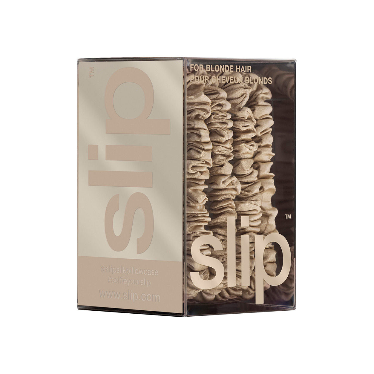 Image of the Slip Skinny Scrunchies variant: Blonde box