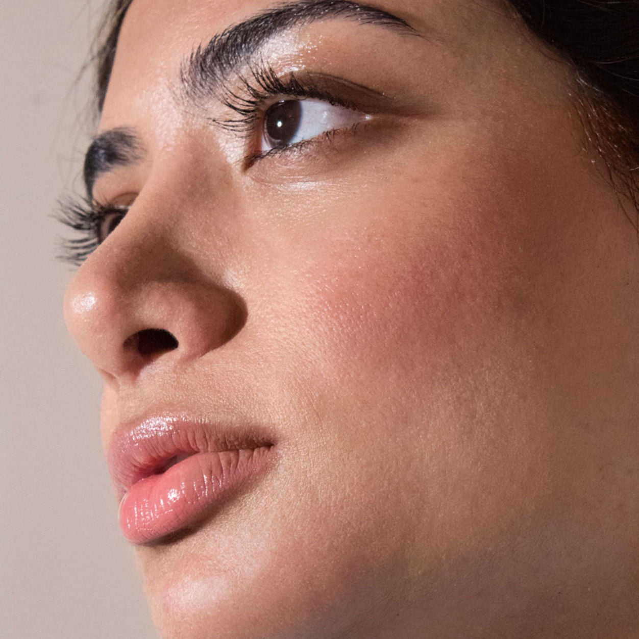 Model image of Neen Going Rouge Cream Cheek and Lip variant: Bluff