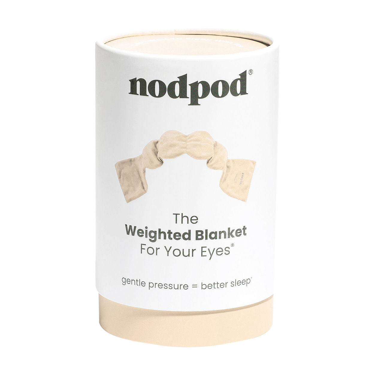 Nodpod The Weighted Blanket For Your Eyes variant: Bone main image