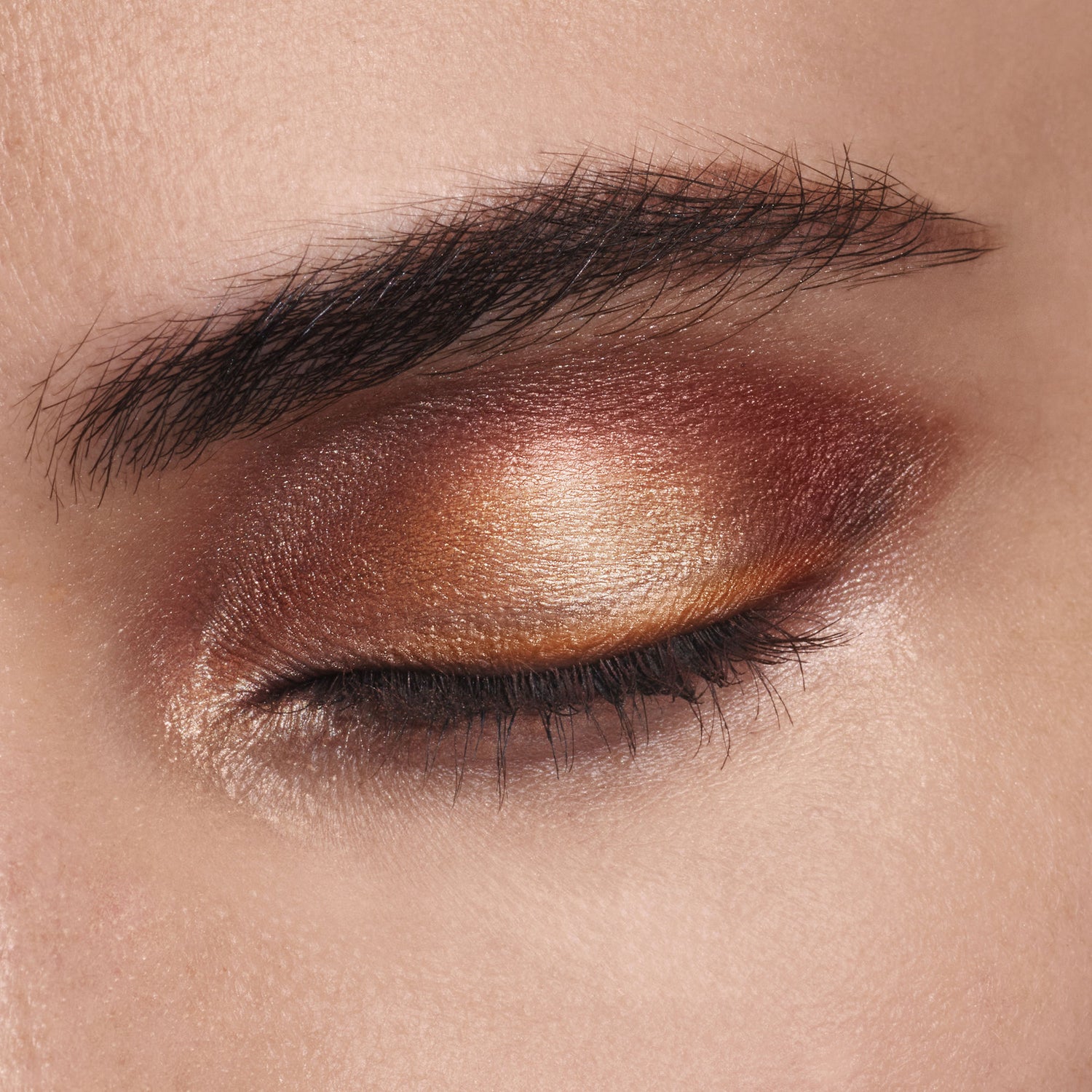 Model image of Tom Ford Eye Color Quad Eyeshadow variant: Bronze Isle