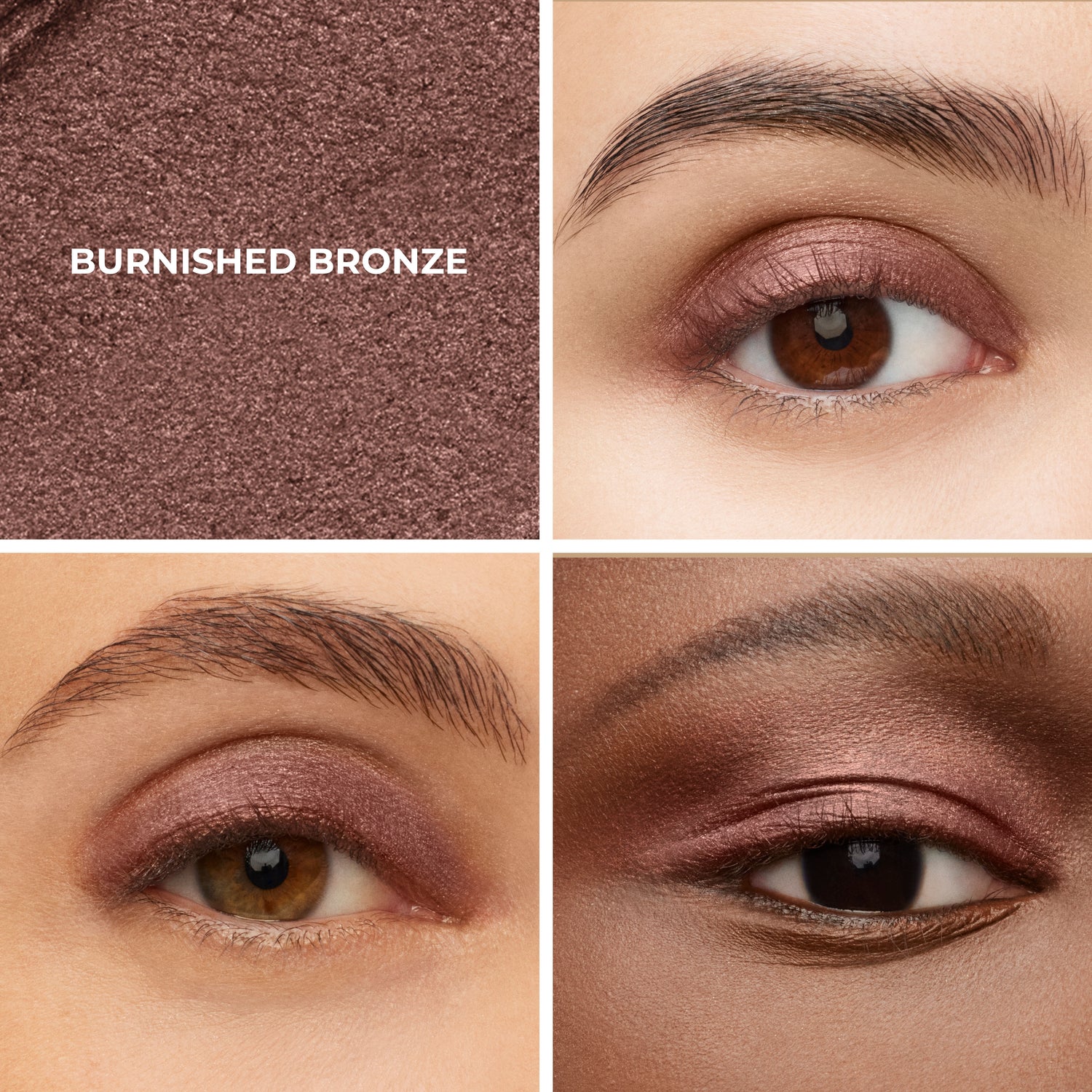 Model image of Laura Mercier Caviar Stick Eyeshadow variant: Burnished Bronze