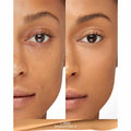 Before and after results of using Nars Natural Radiant Longwear Foundation variant: Cádiz MD3