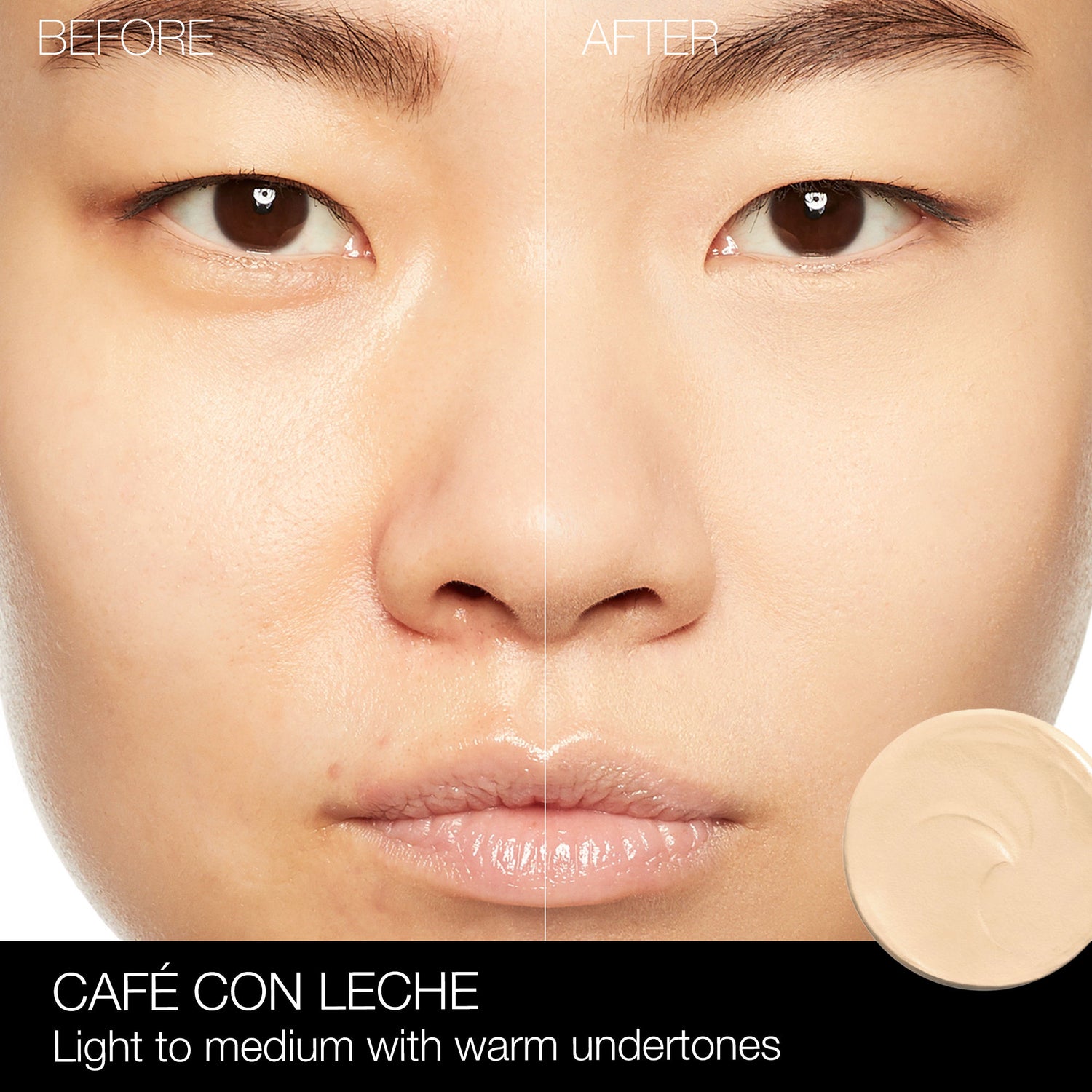Model image of Nars Soft Matte Complete Concealer variant: Café con Leche