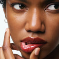 Model image of U Beauty The Plasma Lip Compound Tinted variant: Cassis
