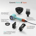 Lifestyle image of Dyson Supersonic Nural Hair Dryer variant: Ceramic Patina