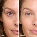 Before and after results of using RMS Beauty ReFresh Eye Brightener Broad Spectrum SPF 30 variant: Cherish