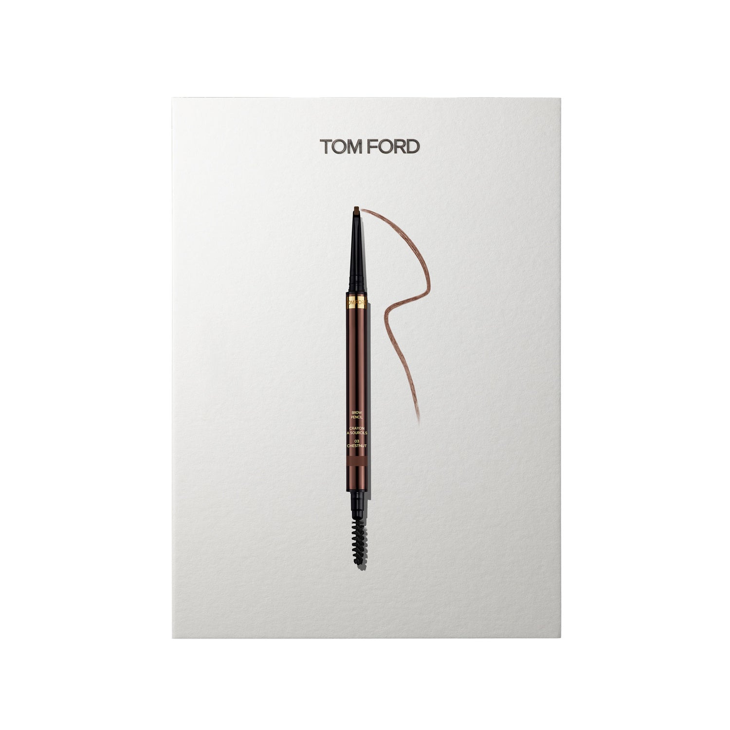 Swatch image of Tom Ford Architecture Brow Pencil variant: Chestnut