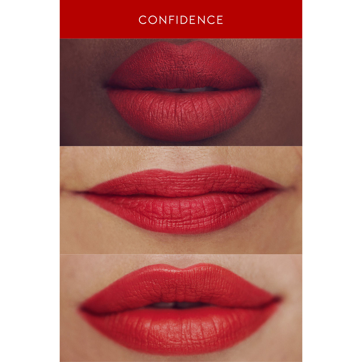 Model image of Kjaer Weis The Red Edit Lipstick Refill variant: Confidence