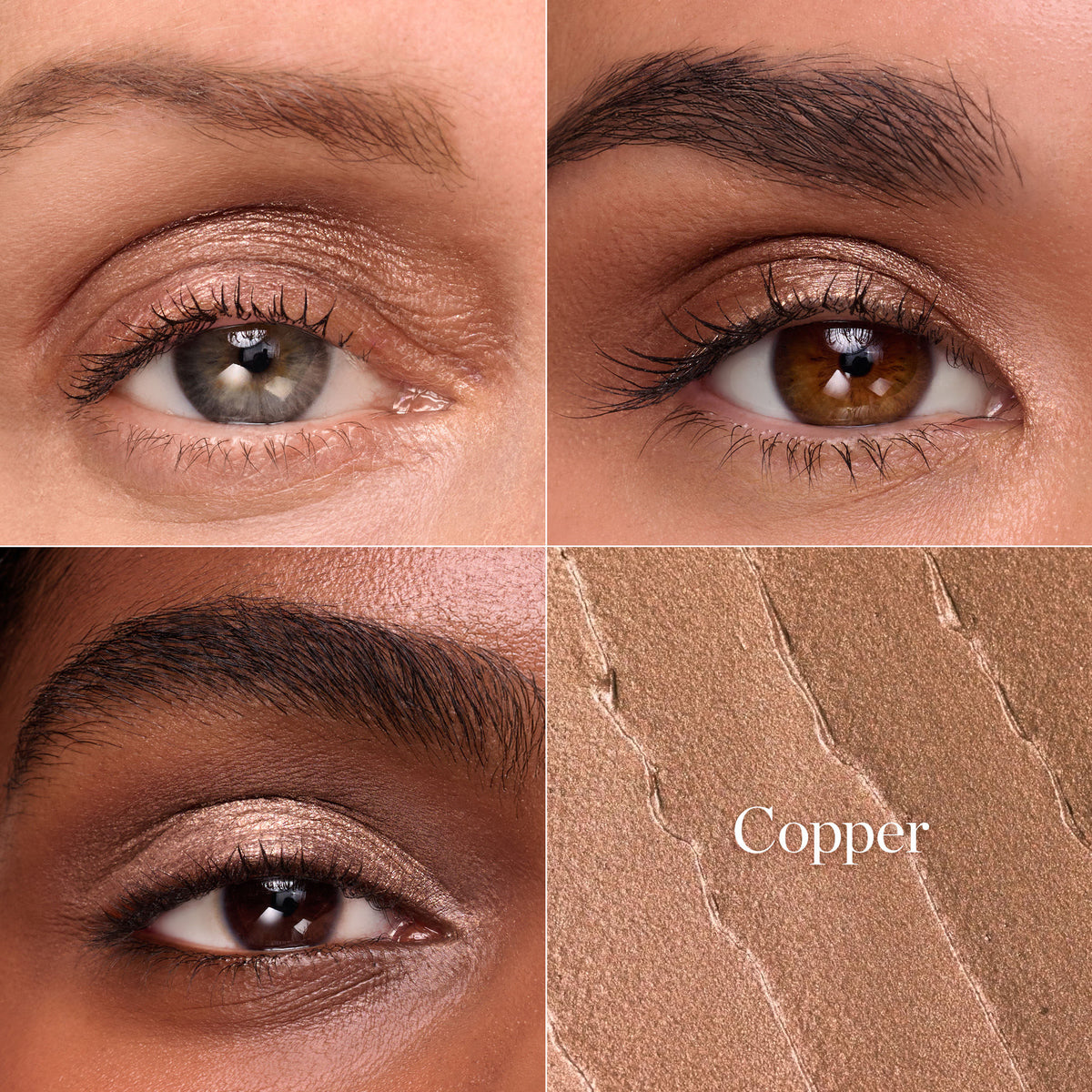 Model image of   variant: Copper – Warm Cocoa Shimmer