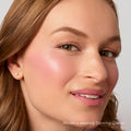 Model image of Jane Iredale ColorLuxe Liquid Blush variant: Dancing Queen