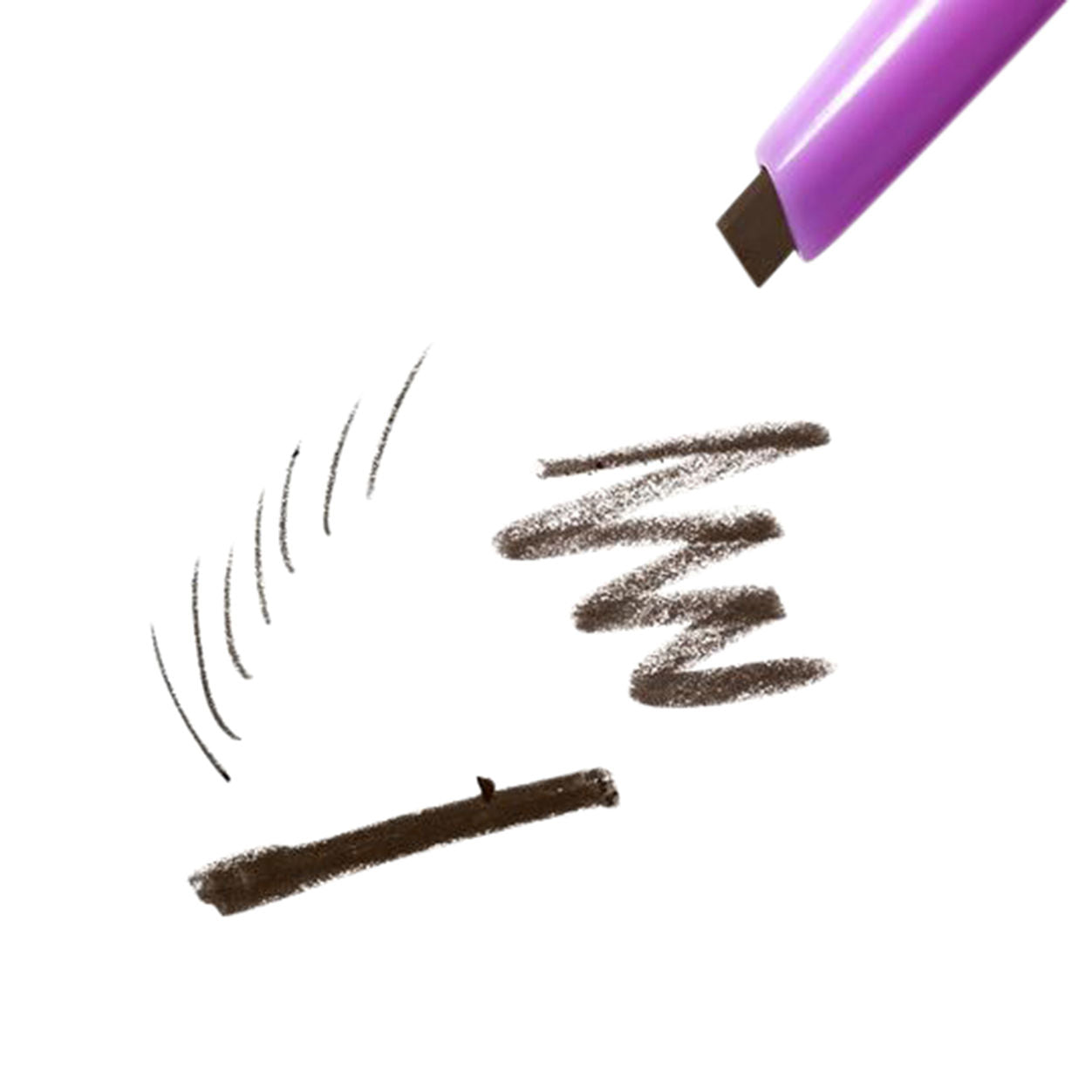 Lifestyle image of Kosas Brow Pop Dual-Action Defining Pencil variant: Dark Brown