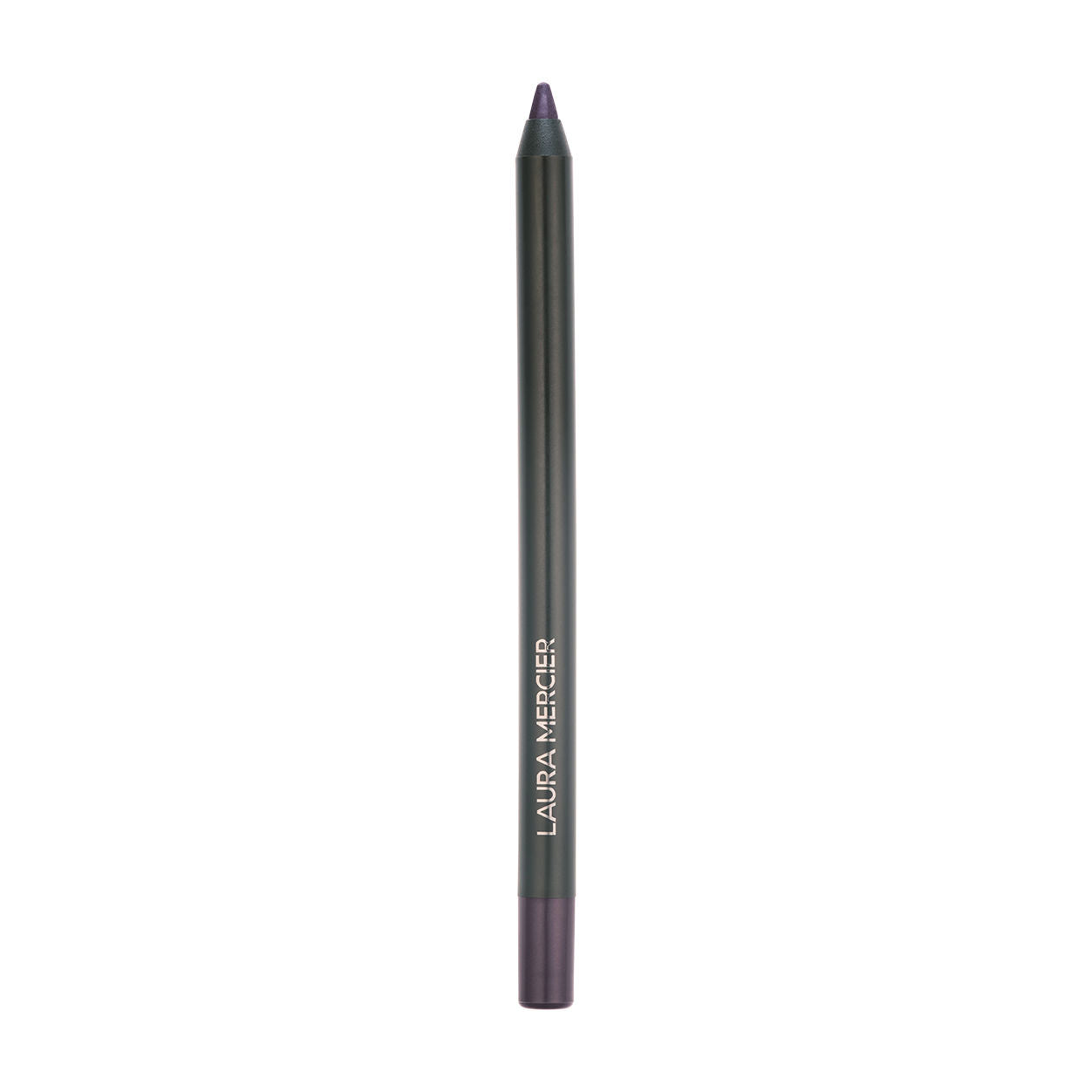 Image of an open Laura Mercier Caviar Tightline Eyeliner variant: Dark Plum