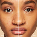 Before and after results of using Bobbi Brown Vitamin Enriched Hydrating Skin Tint SPF 15 with Hyaluronic Acid variant: Deep 1
