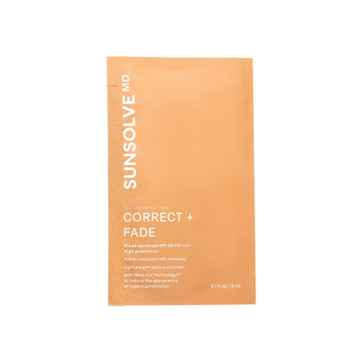 0.1 fl oz ZnO and Mineral Care Correct and Fade Sachet Sample