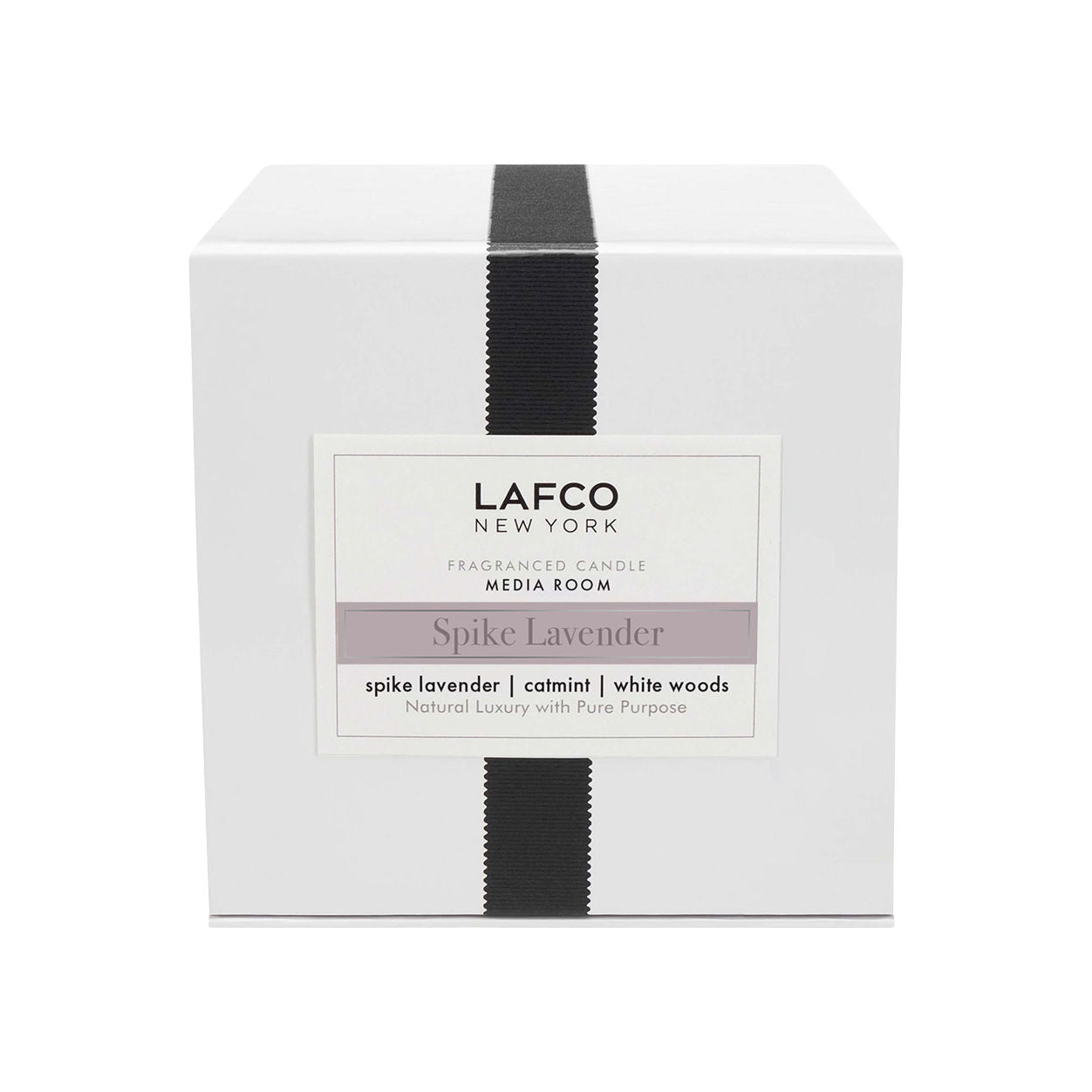 Image of the Lafco Spike Lavender Signature Candle variant: Default Title box