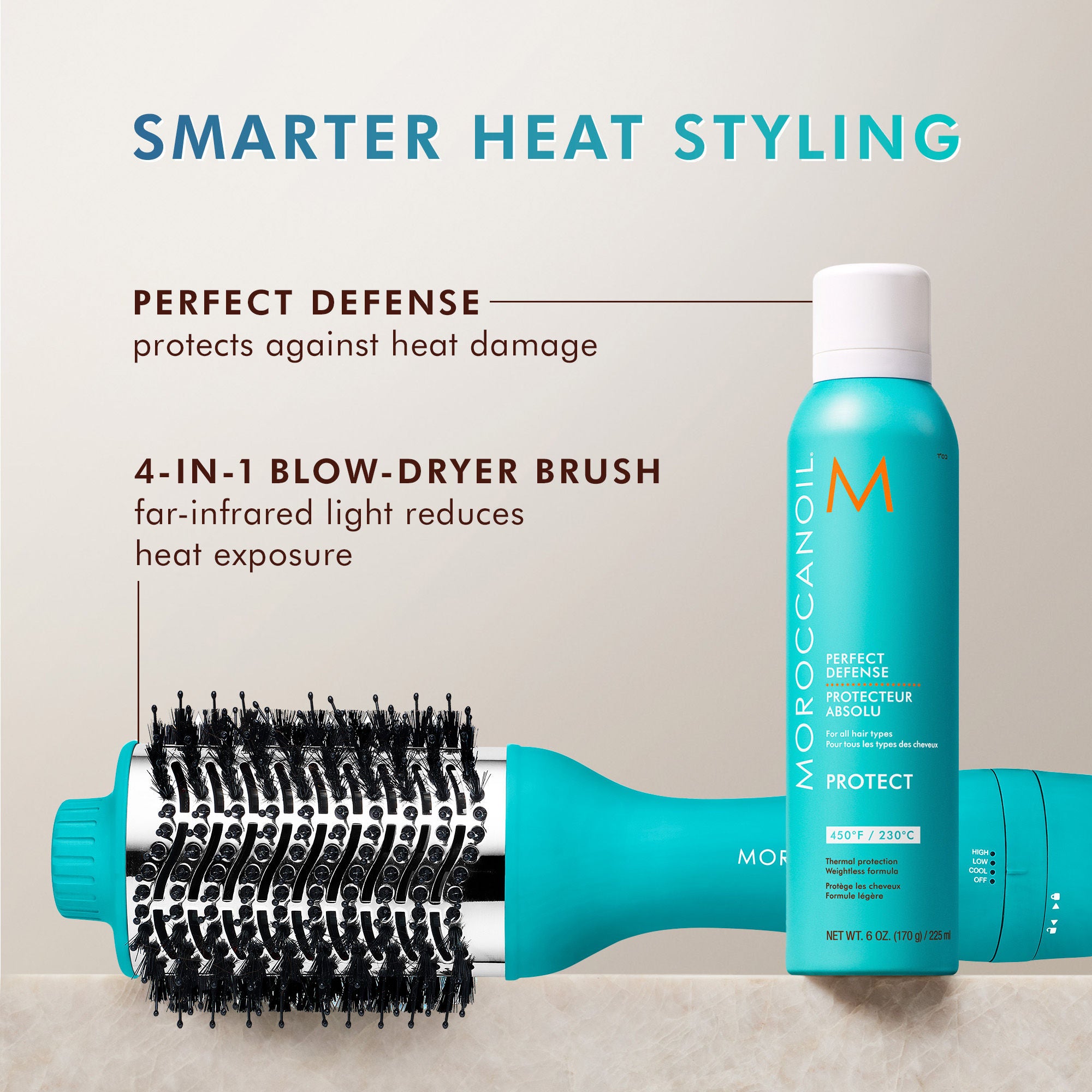 Moroccanoil Perfect Defense Heat Protectant – Moroccanoil