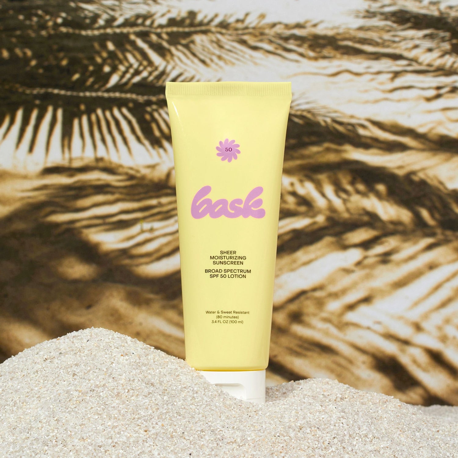 Lifestyle image of Bask Suncare Sheer Moisturizing Lotion SPF 50 variant: Default Title