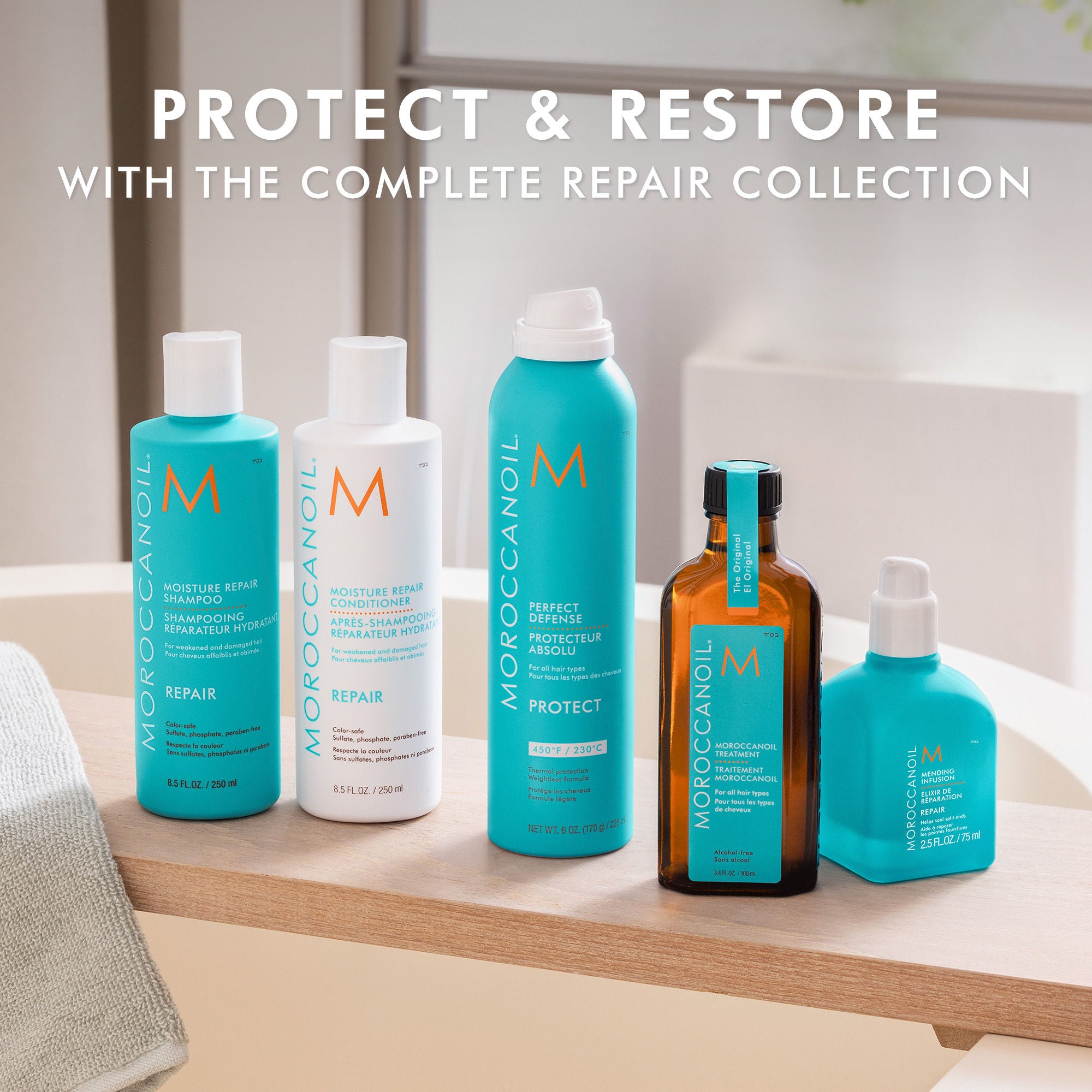 Moroccanoil Perfect Defense Heat Protectant – Moroccanoil