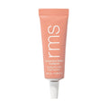 Peach-colored squeeze tube of RMS Beauty Cashmere Matte Eyelights nourishing matte cream eyeshadow with white text displaying the brand and product name.