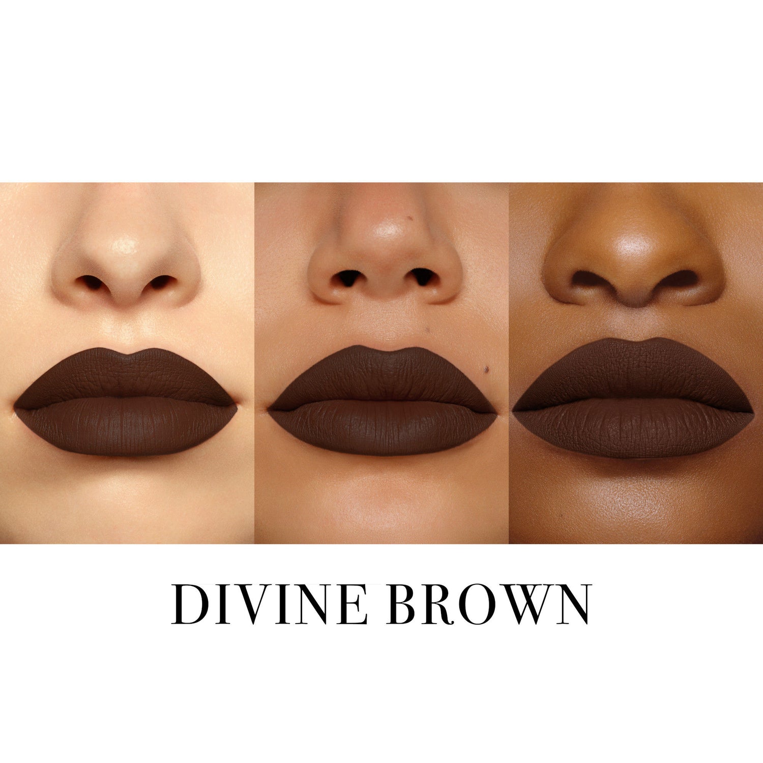 Model image of Pat McGrath Labs Legendary Longwear Lip Liner variant: Divine Brown