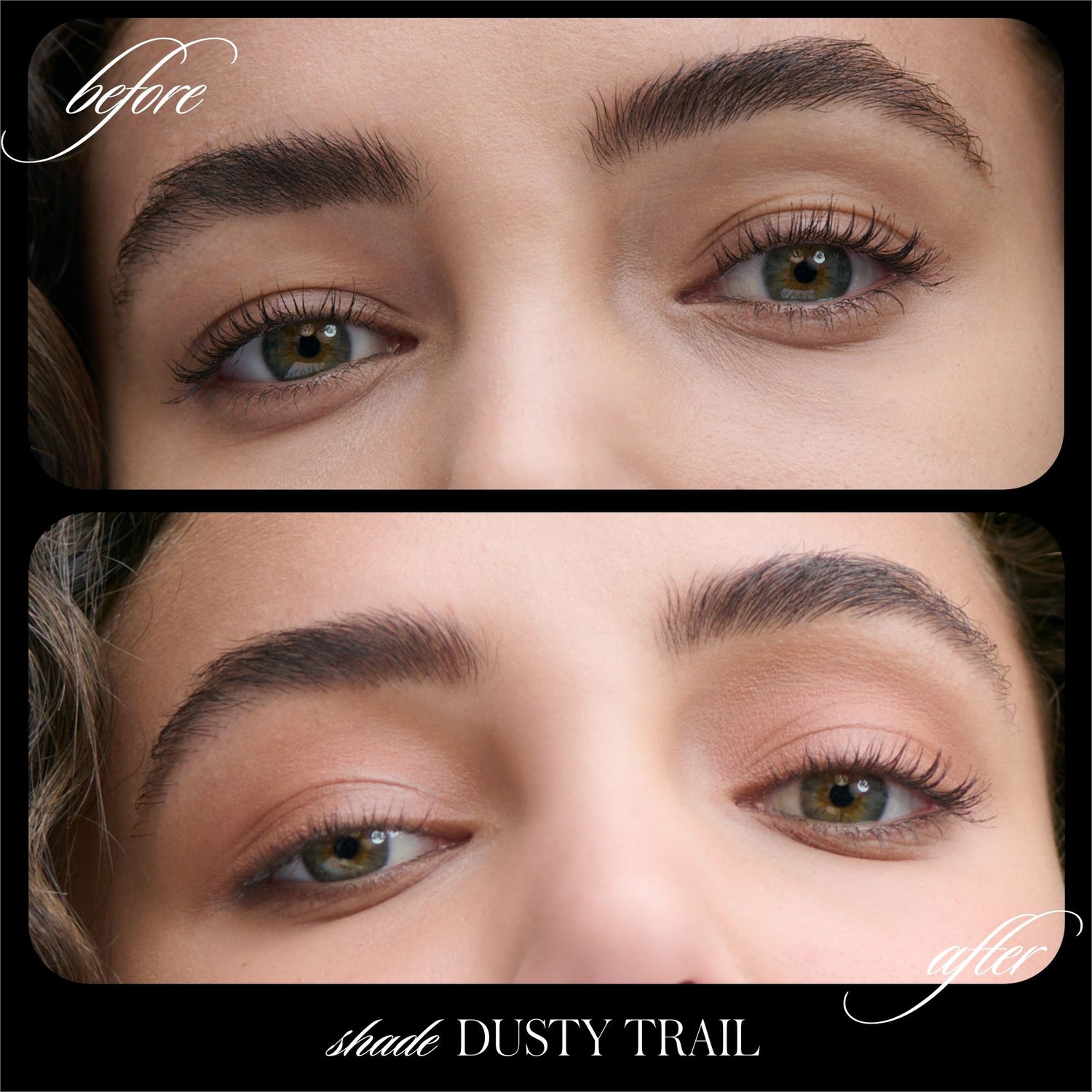 Before and after results of using RMS Beauty Dusty Trail variant: Dusty Trail