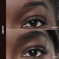 Before and after results of using   variant: Ebony