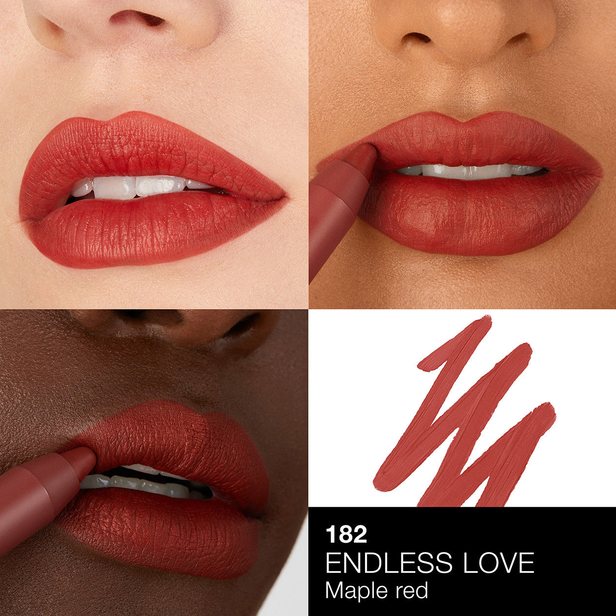 Swatch image of Nars Powermatte High-Intensity Long-Lasting Lip Pencil variant: Endless Love