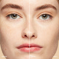 Before and after results of using Bobbi Brown Vitamin Enriched Hydrating Skin Tint SPF 15 with Hyaluronic Acid variant: Fair 2