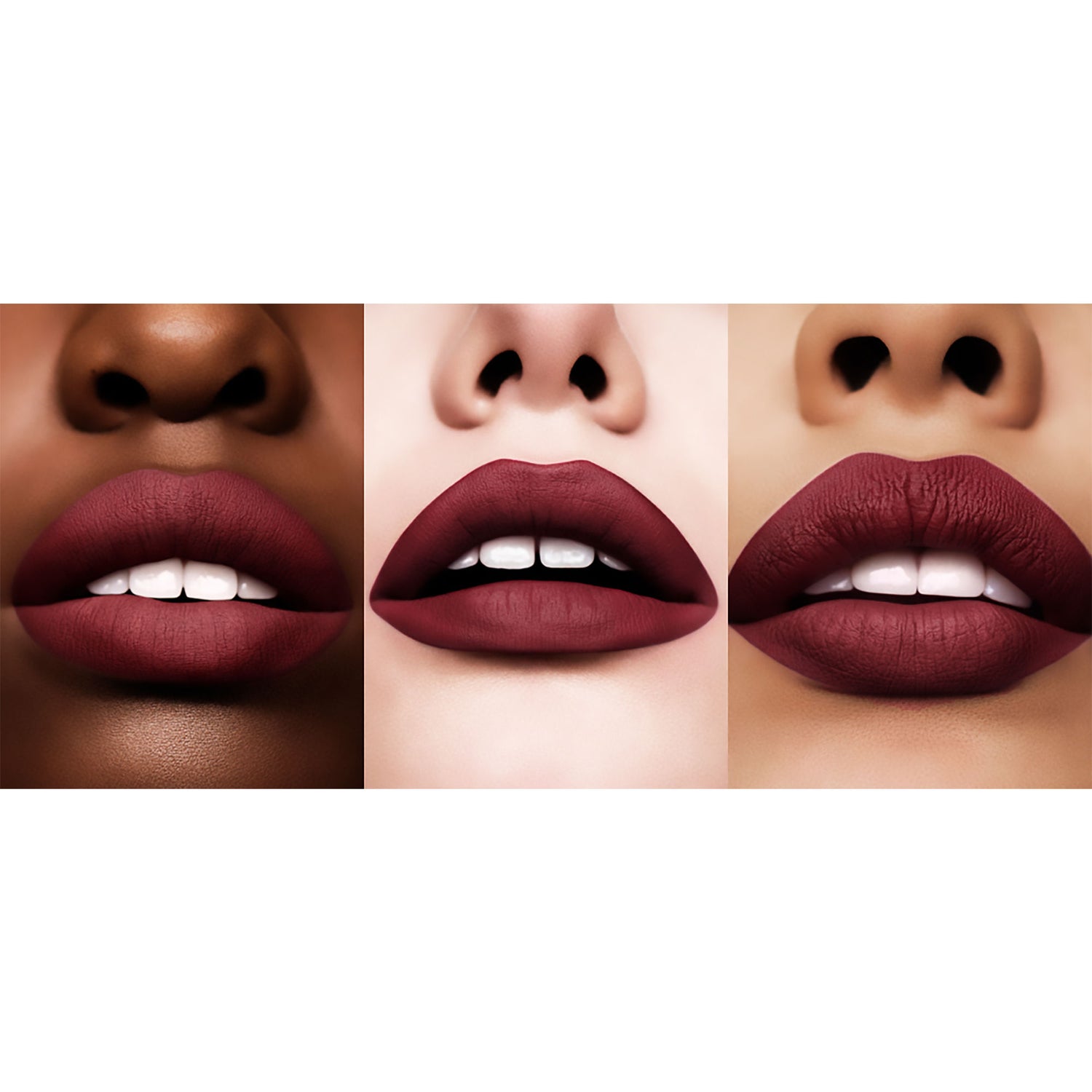Model image of Pat McGrath Labs MatteTrance Lipstick variant: Flesh 3