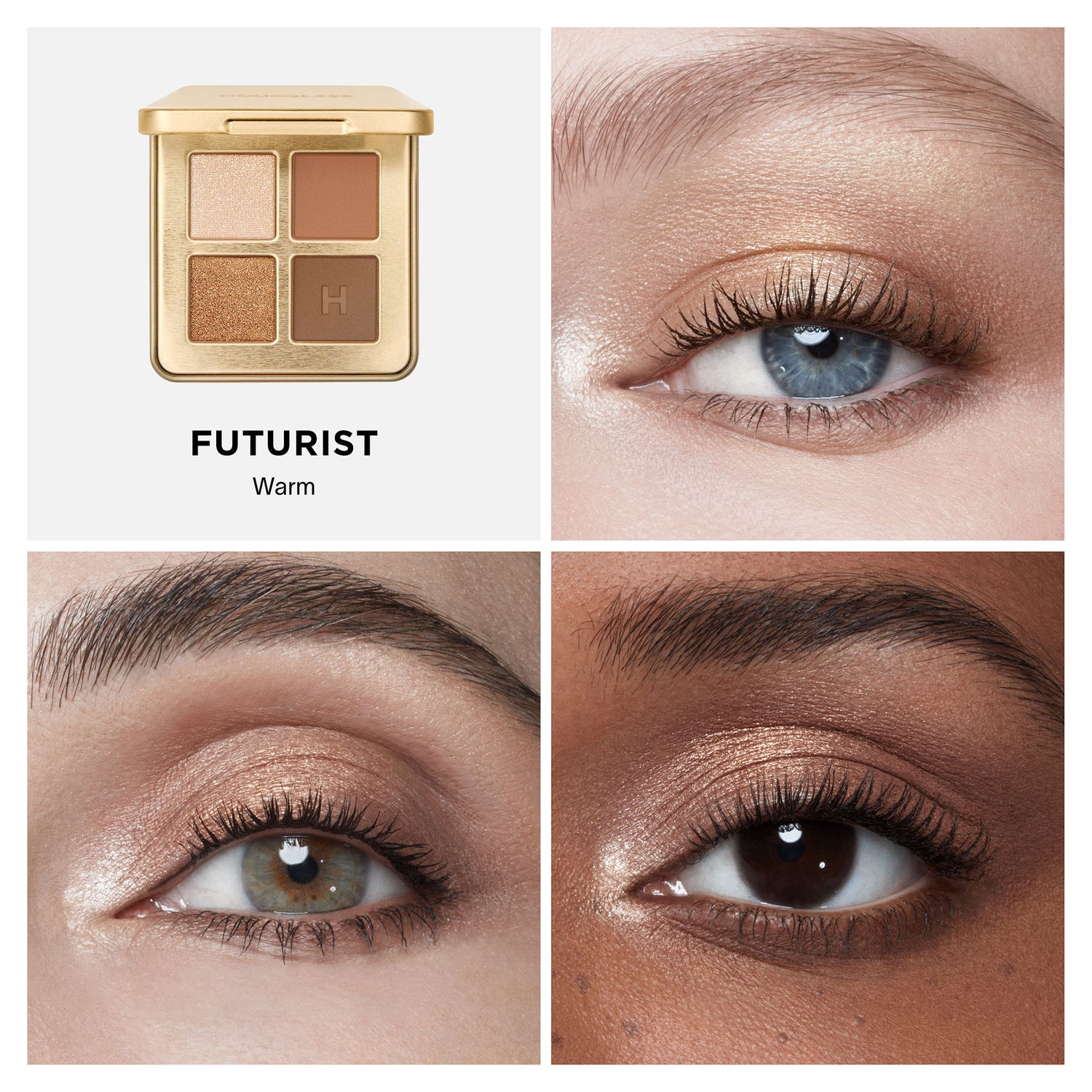 Model image of Hourglass Curator Eyeshadow Palette variant: Futurist