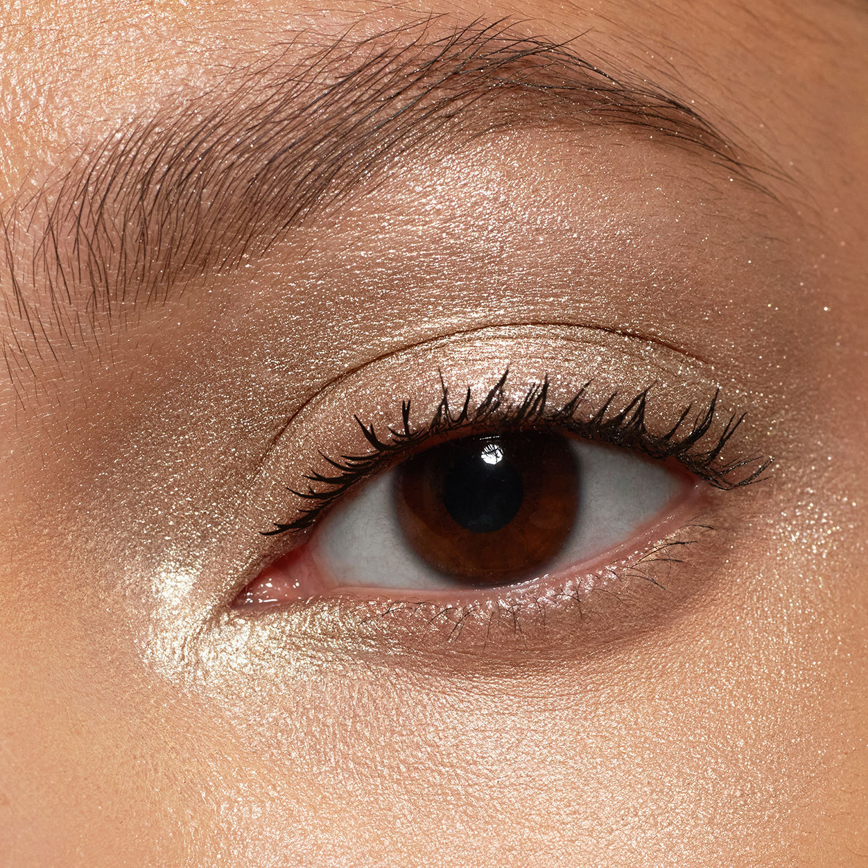 Model image of Neen Pretty Shady Pressed Pigment variant: Glare