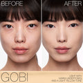 Before and after results of using   variant: Gobi L3