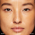 Before and after results of using Bobbi Brown Vitamin Enriched Hydrating Skin Tint SPF 15 with Hyaluronic Acid variant: Golden 2